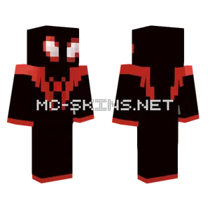 Miles Morales Skin Minecraft skin