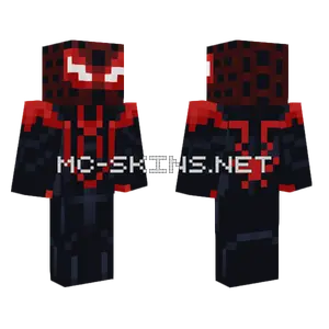 Miles Morales Skin Minecraft skin