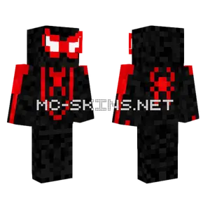 Miles Morales Skin Minecraft skin