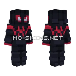 Miles Morales Skin Minecraft skin