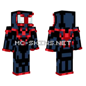 Miles Morales Spider-Man Minecraft skin