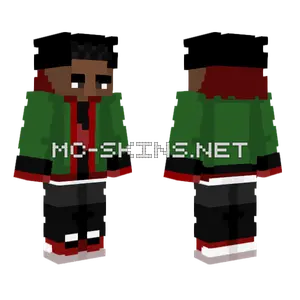Miles Morales Spider-Man Minecraft skin