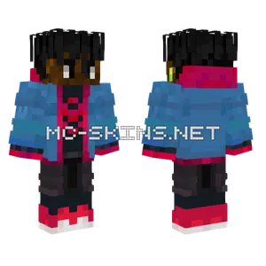Miles Morales Spider-Man Minecraft skin