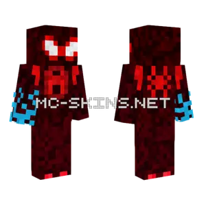 Miles Morales Spiderman Minecraft skin