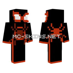 Miles Morales Suit Minecraft skin