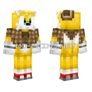 Miles Tails Prower Minecraft skin