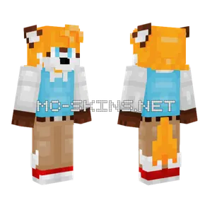Miles Tails Prower Minecraft skin