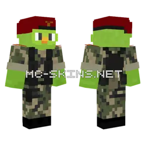 Militare Camo Outfit Minecraft skin