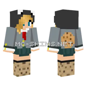 Milkacz Cookie Outfit Minecraft skin