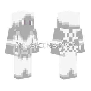 Milky White Hoodie Minecraft skin