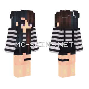 Mime Ing Around Without Mask Minecraft skin