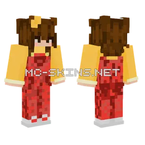 Mimi Sanrio Hello Kitty Minecraft skin