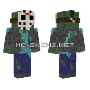 Minecraft Zombie Jason Voorhees Minecraft skin