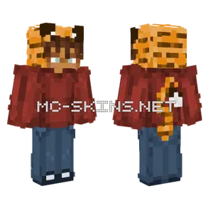 Mineeeee Tiger Minecraft skin