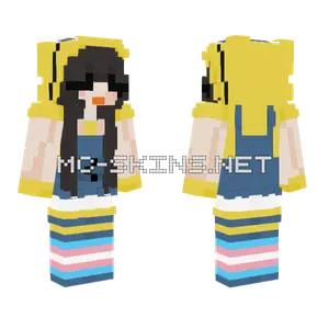 Minion Girl Trans Minecraft skin