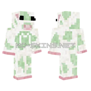 Mint Cow Minecraft skin
