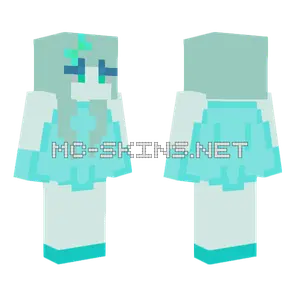 Mint Ice Block Minecraft skin