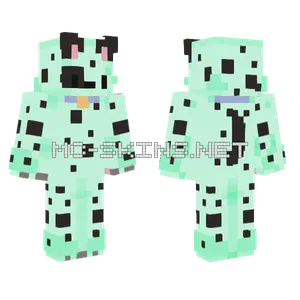 Mint Ice Cream Dog Minecraft skin