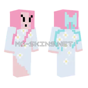 Mint Lemon Minecraft skin
