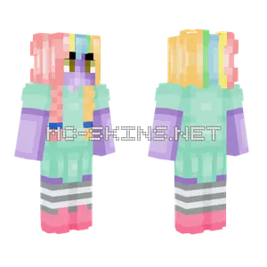 Mint Sugarstar Minecraft skin