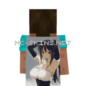 Mio Akiyama Maid cape, outside and lining