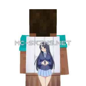 Mio Akiyama School Uniform cape, outside and lining