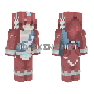 Mipha Breath Of The Wild Minecraft skin