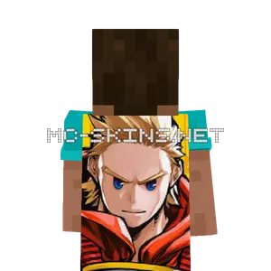 Mirio Togata cape, outside and lining