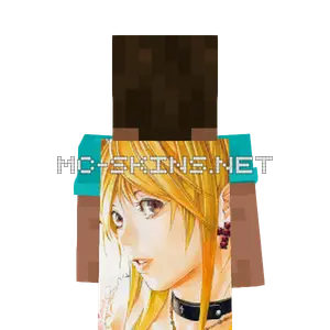 Misa Amane cape, outside and lining