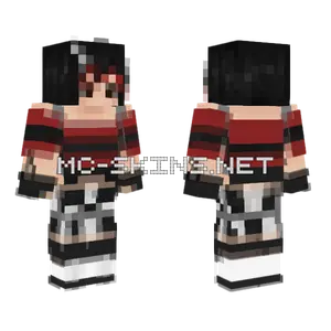 Misaki Katsuo Minecraft skin
