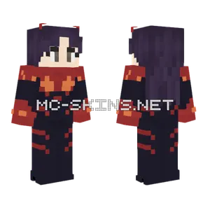 Misato Katsuragi Plug Suit Minecraft skin