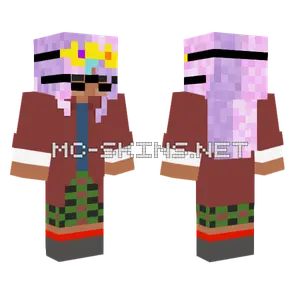 Miss Burst Minecraft skin