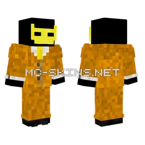 Mister With A Skull Mask Minecraft skin