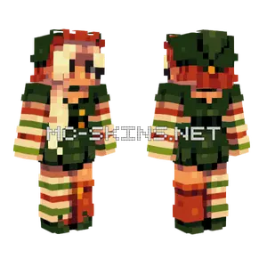 Mistletoe RCE Minecraft skin