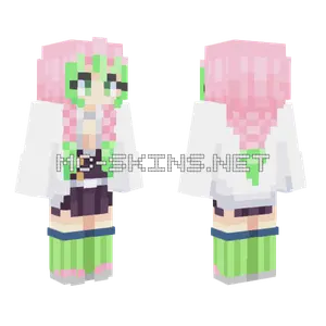 Mitsuri Kanroji Minecraft skin
