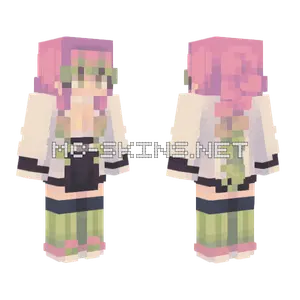 Mitsuri Kanroji Minecraft skin