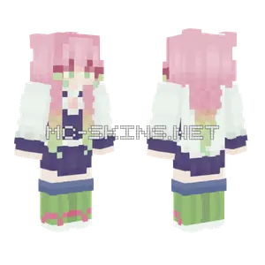 Mitsuri Kanroji Minecraft skin