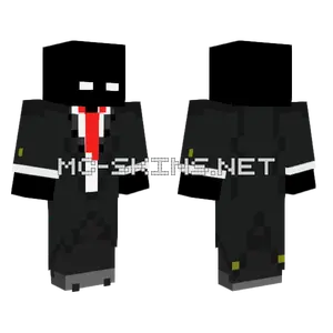 Moda Null Suit Minecraft skin