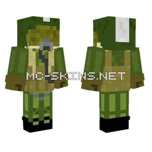 Modern Pilot Minecraft skin