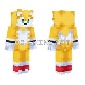 Modern Tails Minecraft skin