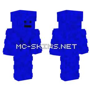 Mojahid Blue Minecraft skin