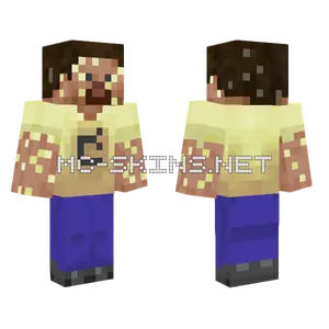 Mojang Chaos Cubed Minecraft skin