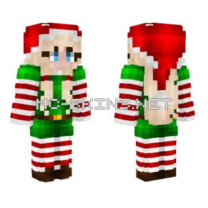 Molly Santa's Little Helper Minecraft skin