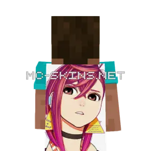 Momo Ayase cape, outside and lining