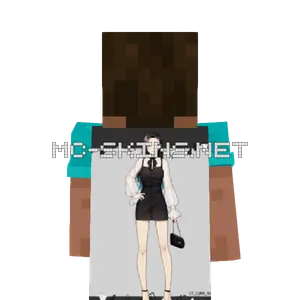 Momo Yaoyorozu Dress cape, outside and lining