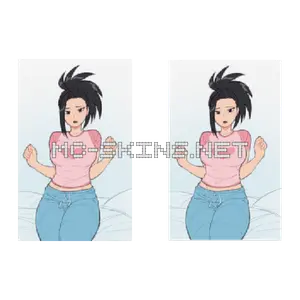 Momo Yaoyorozu Pajamas cape, outside and lining