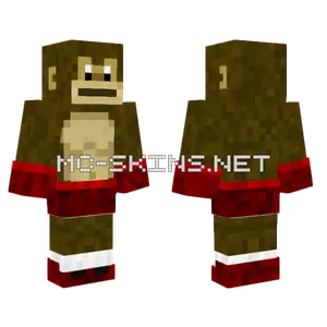 Monkey Boxer Minecraft skin
