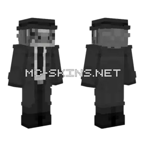 Monochromatic Detective Minecraft skin