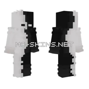 Monochrome Minecraft skin