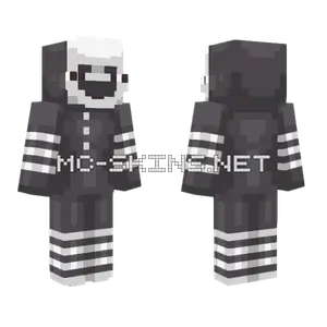 Monochrome Puppet Minecraft skin